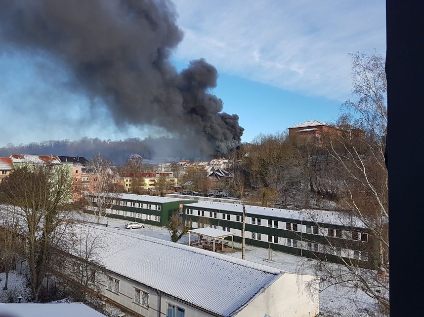 Gro&szlig;brand in der Nordh&auml;user Altstadt