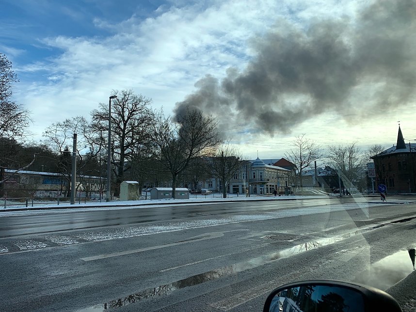 Gro&szlig;brand in Nordhausen