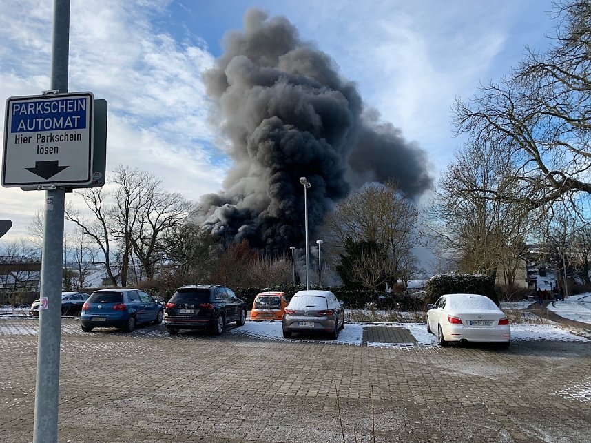 Gro&szlig;brand in Nordhausen