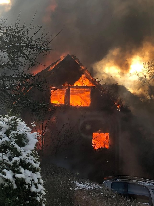 Gro&szlig;brand in der Altstadt