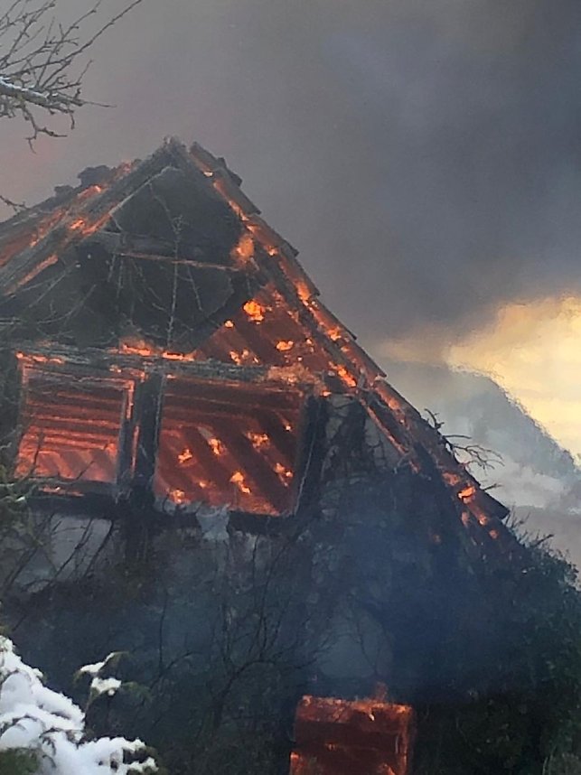 Gro&szlig;brand in der Altstadt