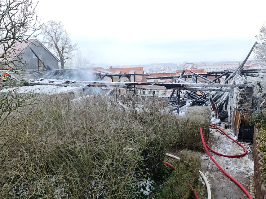 Gro&szlig;brand in der Altstadt - 24 Stunden danach