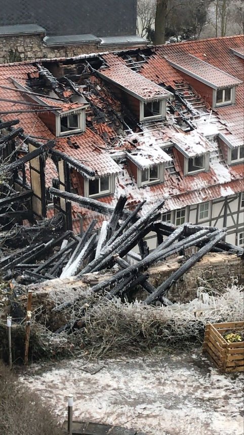 Gro&szlig;brand in der Altstadt