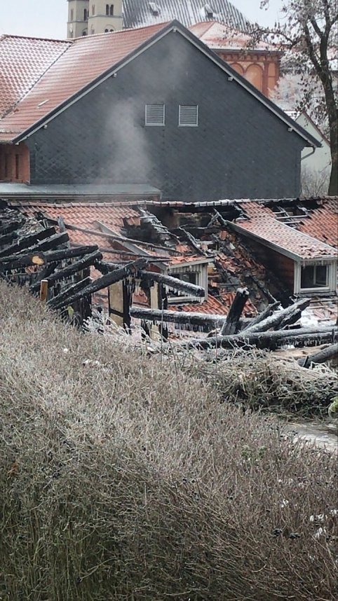 Gro&szlig;brand in der Altstadt