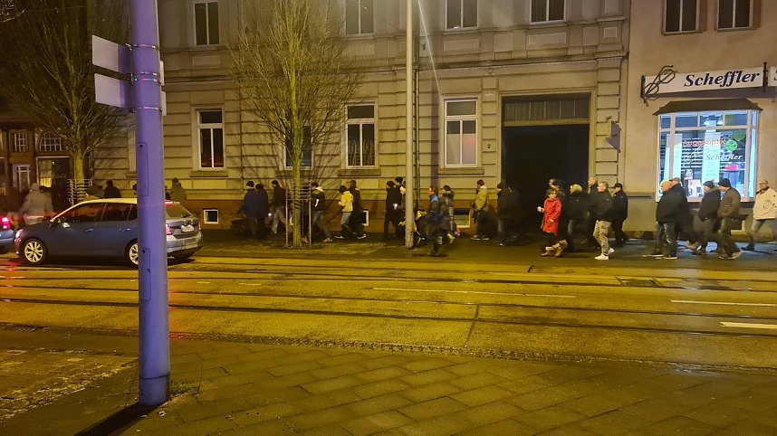 Abendlicher Spaziergang in Nordhausen