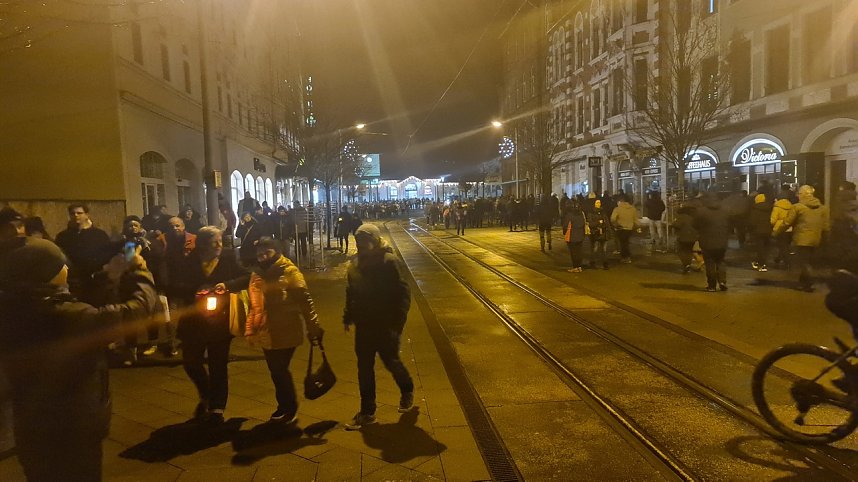 Abendlicher Spaziergang in Nordhausen