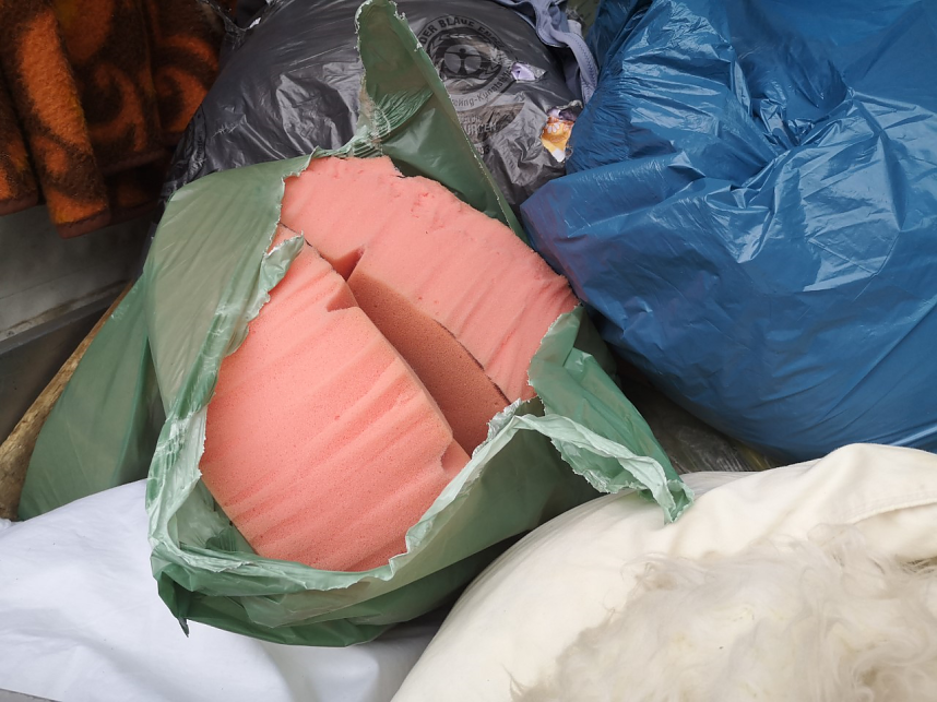 Falsch verstandene Altkleidersammlung