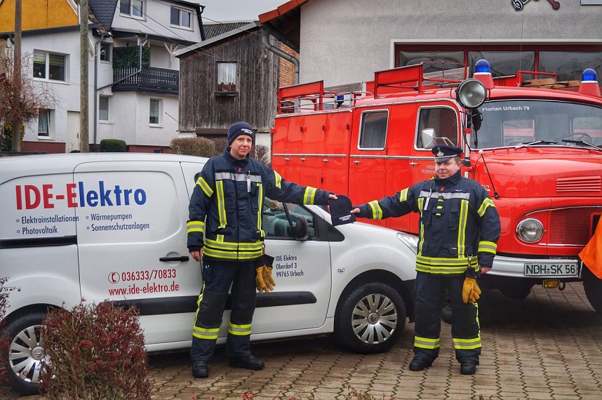Unterst&uuml;tzung f&uuml;r die Feuerwehr in Urbach