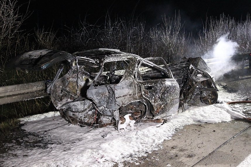Schwerer Unfall auf der A38