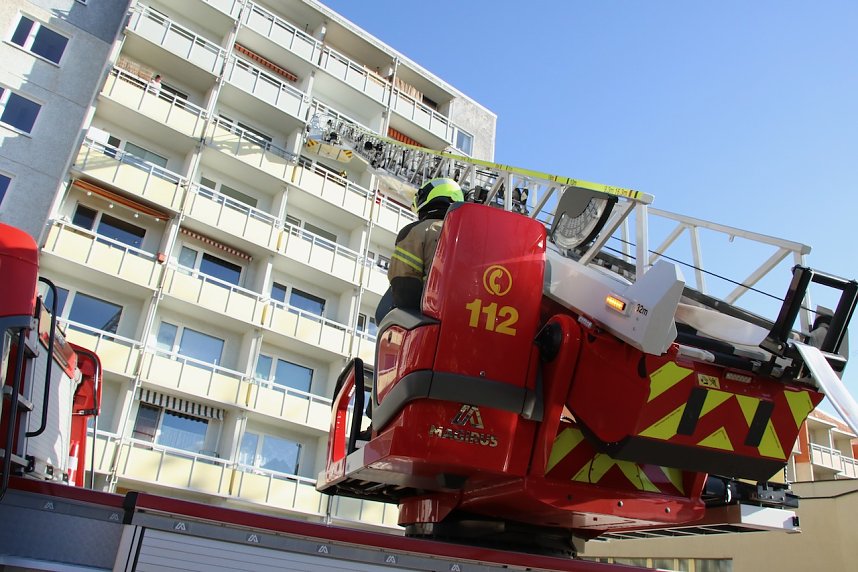 Gro&szlig;einsatz in Nordhausen Nord