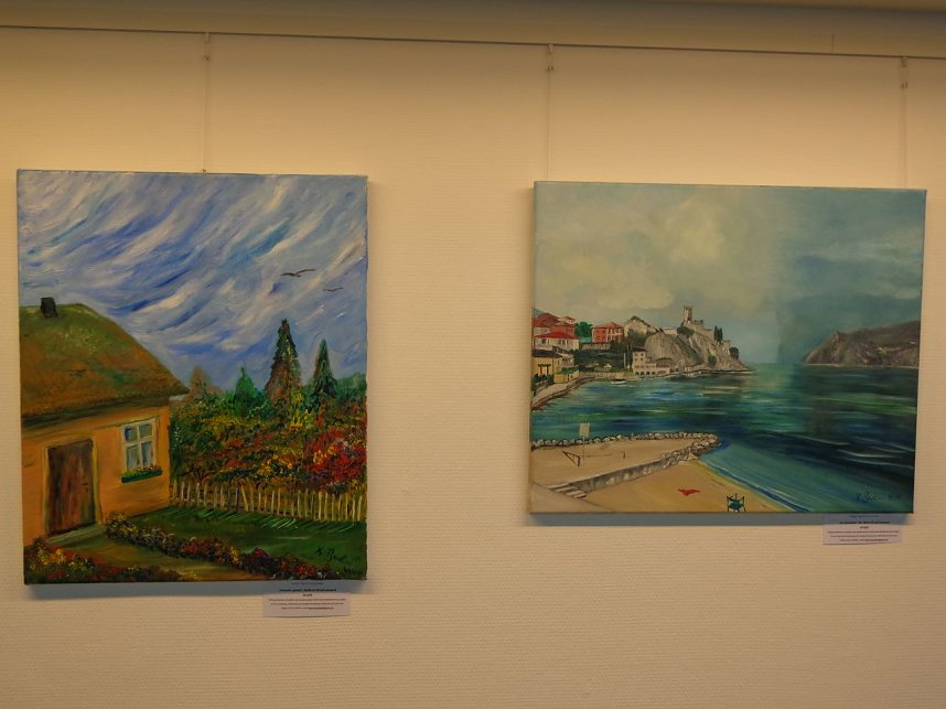 Neue Ausstellung in der Kreissparkasse