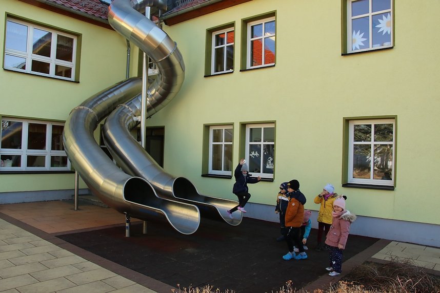 Aufregende Morgenstunden gab es f&uuml;r die Wipperspatzen am Mittwoch