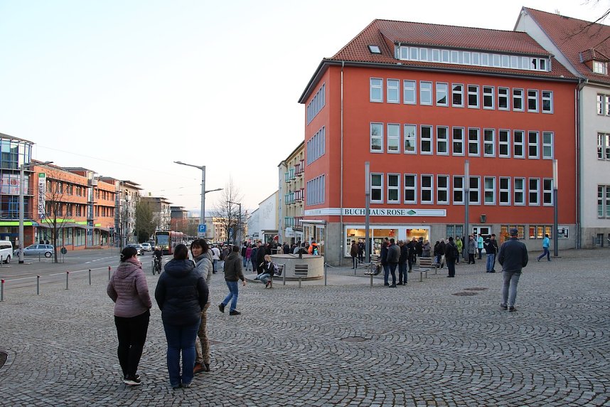 Montags-Spaziergang in Nordhausen