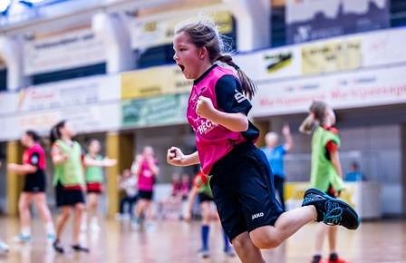 Handball in der Ballspielhalle
