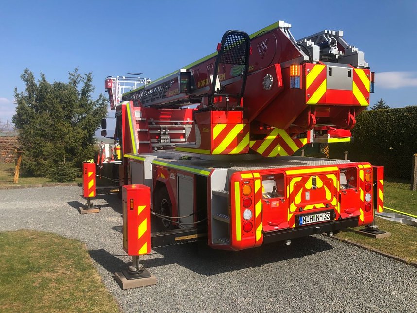 Garagenbrand in Werther