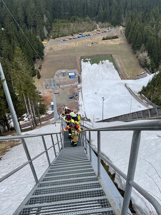 Training der S&uuml;dharzer Feuerwehren 
