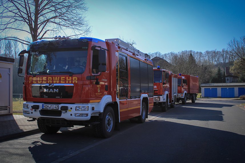 &Uuml;bungen der Harztorfeuerwehr