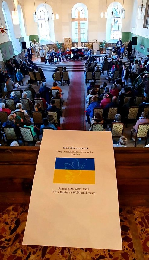 Benefizkonzert in der St. Trinitatis-Kirche in Wolkramshausen