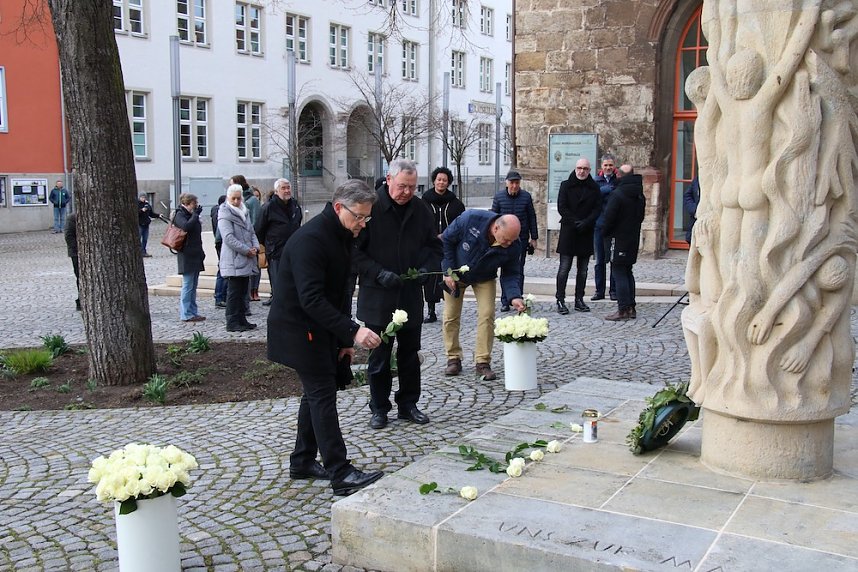 Gedenkveranstaltung zum Jahrestag der Bombardierung Nordhausens