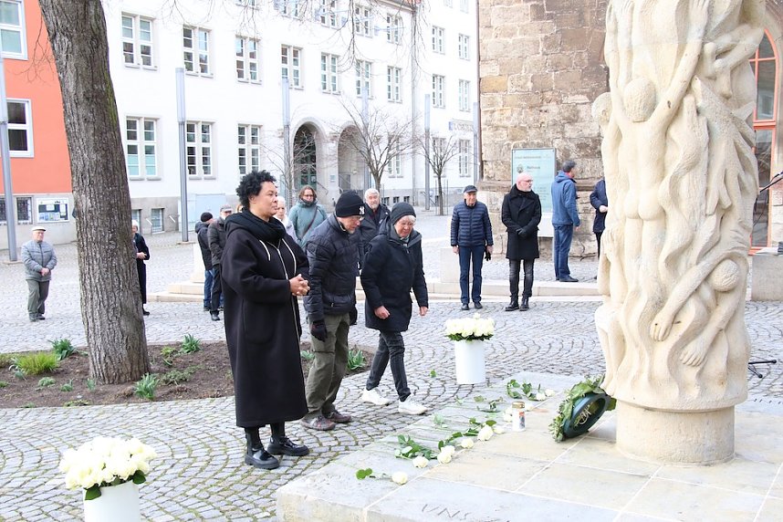 Gedenkveranstaltung zum Jahrestag der Bombardierung Nordhausens