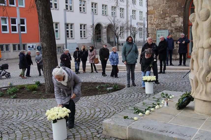 Gedenkveranstaltung zum Jahrestag der Bombardierung Nordhausens