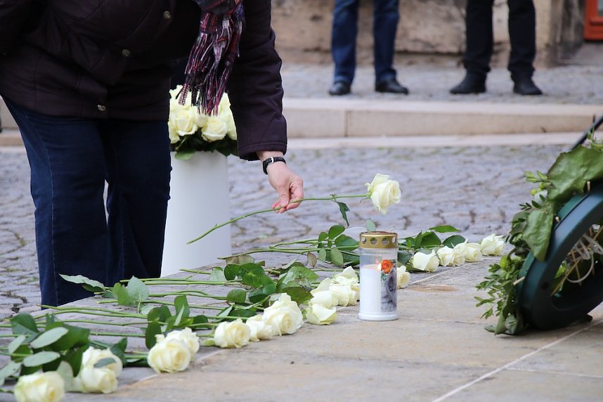 Gedenkveranstaltung zum Jahrestag der Bombardierung Nordhausens