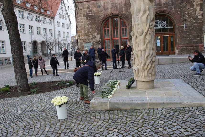 Gedenkveranstaltung zum Jahrestag der Bombardierung Nordhausens
