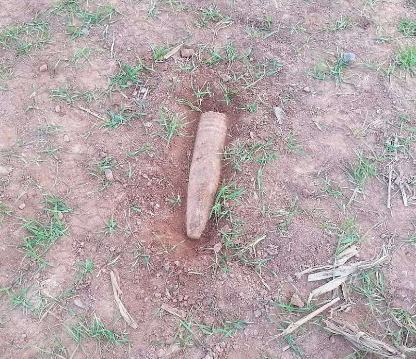 Munitionsfund bei Herreden