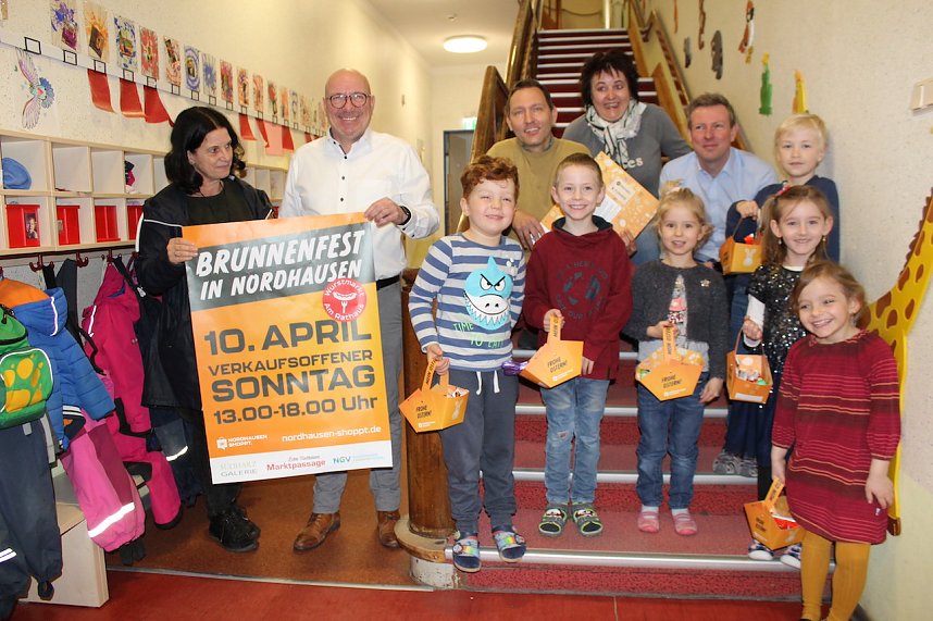 Osteraktion des Nordh&auml;user Gewerbevereins