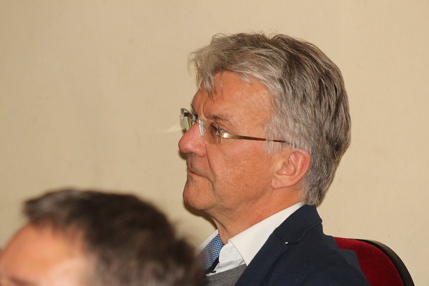 Verabschiedung von Wolfgang Asche im Theater