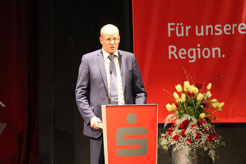 Verabschiedung von Wolfgang Asche im Theater