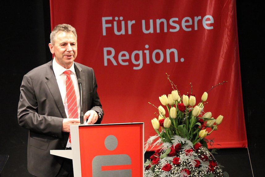 Verabschiedung von Wolfgang Asche im Theater