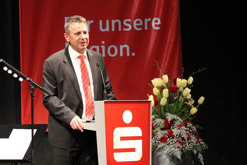 Verabschiedung von Wolfgang Asche im Theater