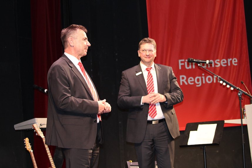 Verabschiedung von Wolfgang Asche im Theater