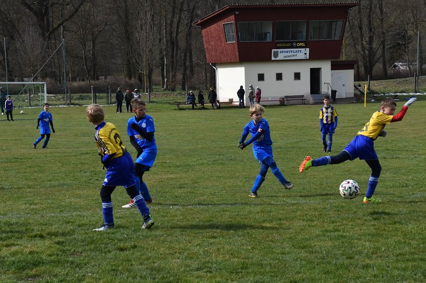 Wackers U 10 behauptete sich bei der Eintracht U 11 