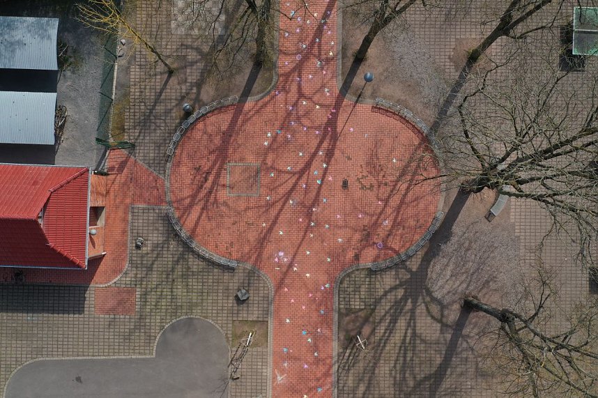 Friedensaktion am Herder-Gymnasium