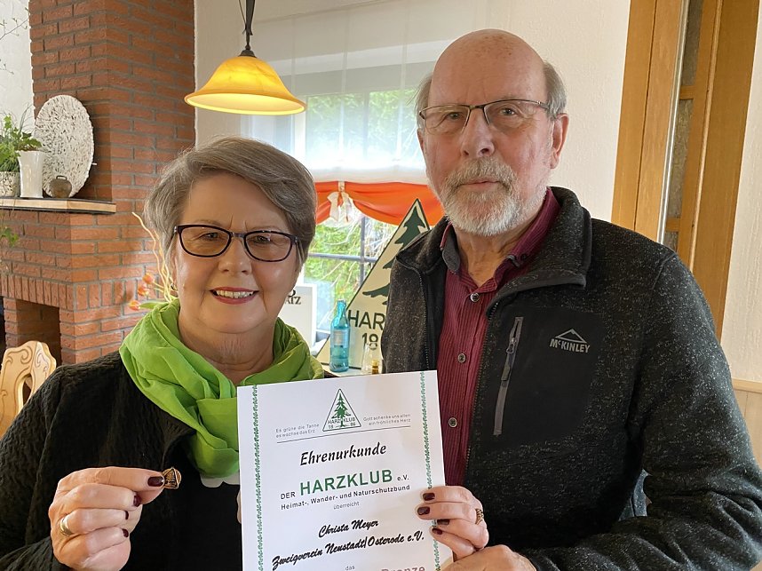 Jahreshauptversammlung des Harzklub Zweigvereins Neustadt/ Osterode