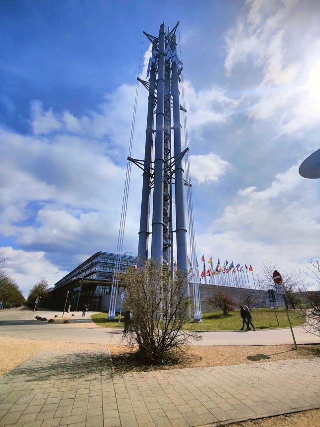 Peter Blei unterwegs auf der "Partner Pferd" in Leipzig