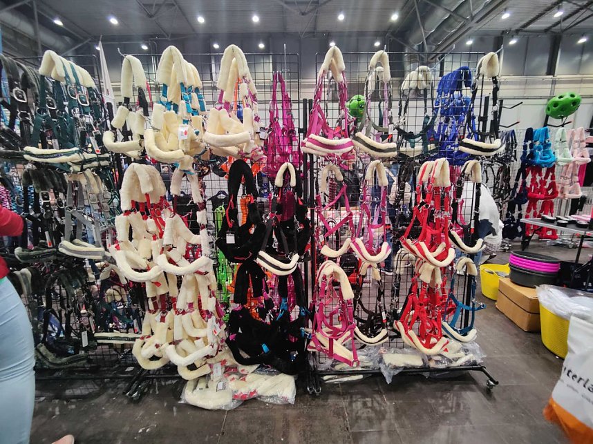 Peter Blei unterwegs auf der "Partner Pferd" in Leipzig