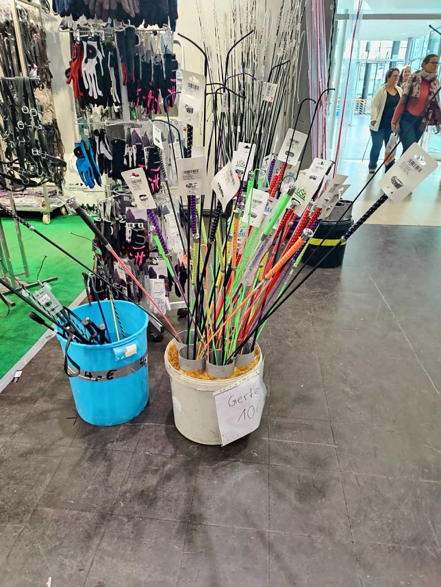 Peter Blei unterwegs auf der "Partner Pferd" in Leipzig