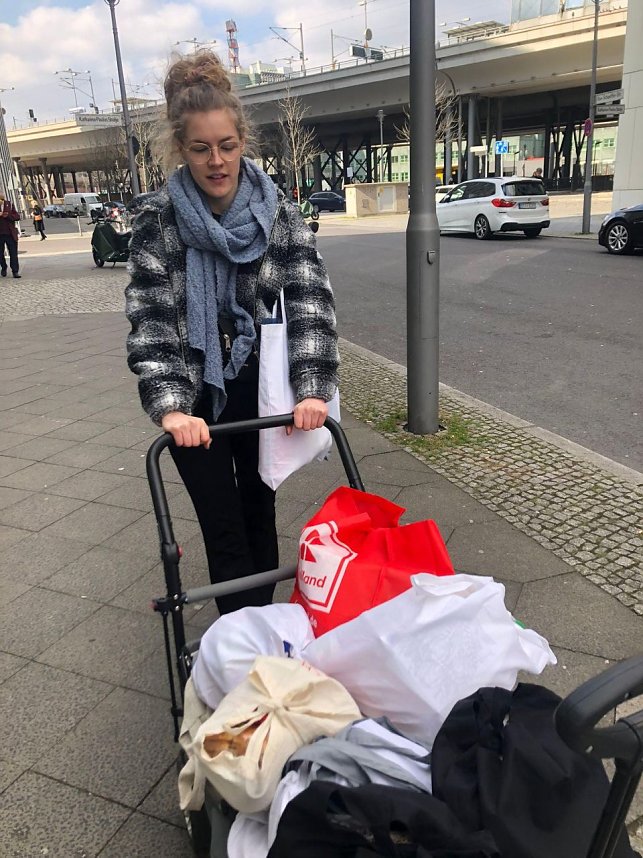 Hilfsaktion in Berlin