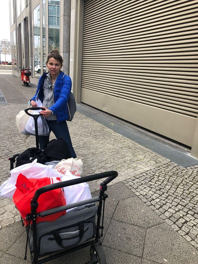 Hilfsaktion in Berlin