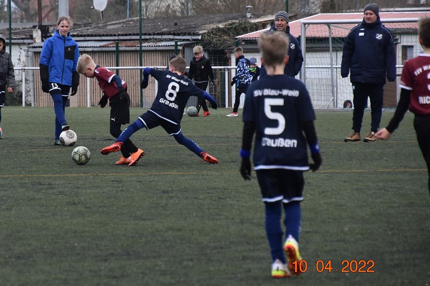 FSV Wacker 90 gg. SV Blau-Wei&szlig; Greu&szlig;en