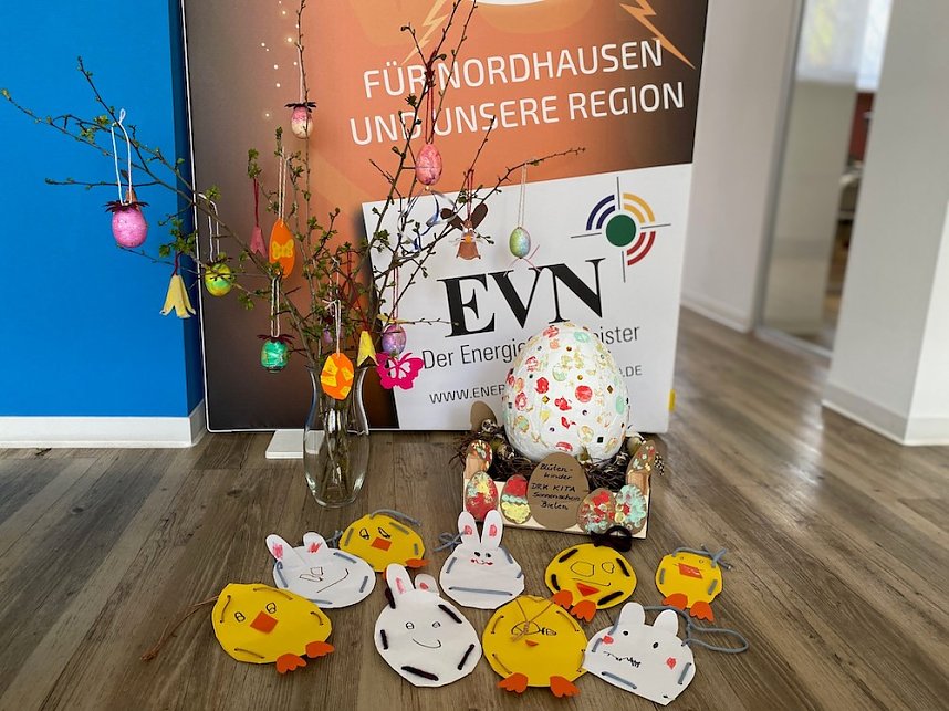 Bastelarbeiten Nordh&auml;user Kindergartenkinder