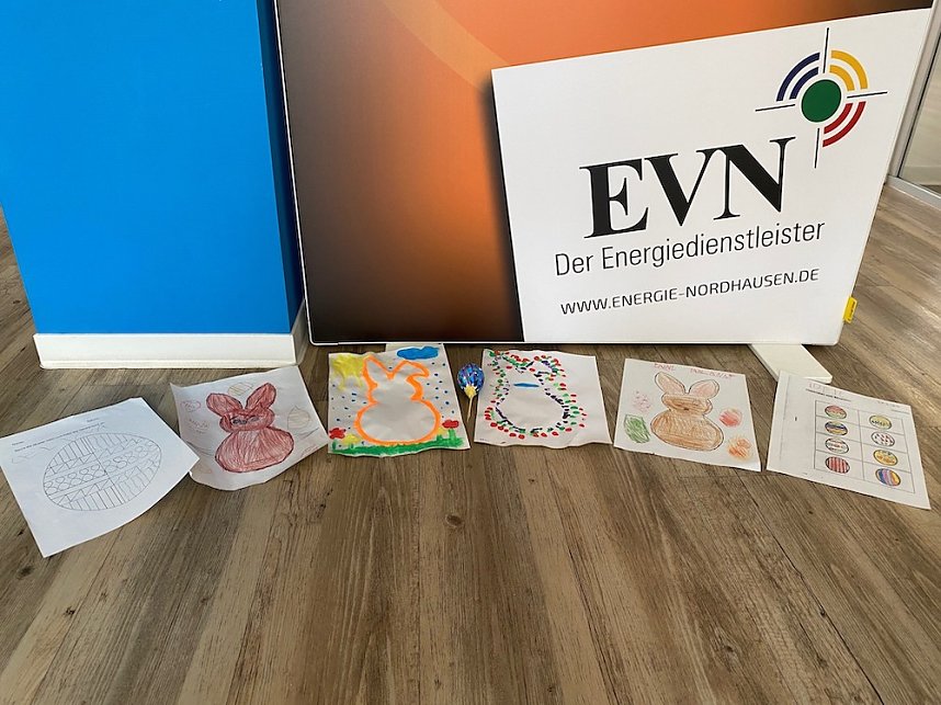 Bastelarbeiten Nordh&auml;user Kindergartenkinder