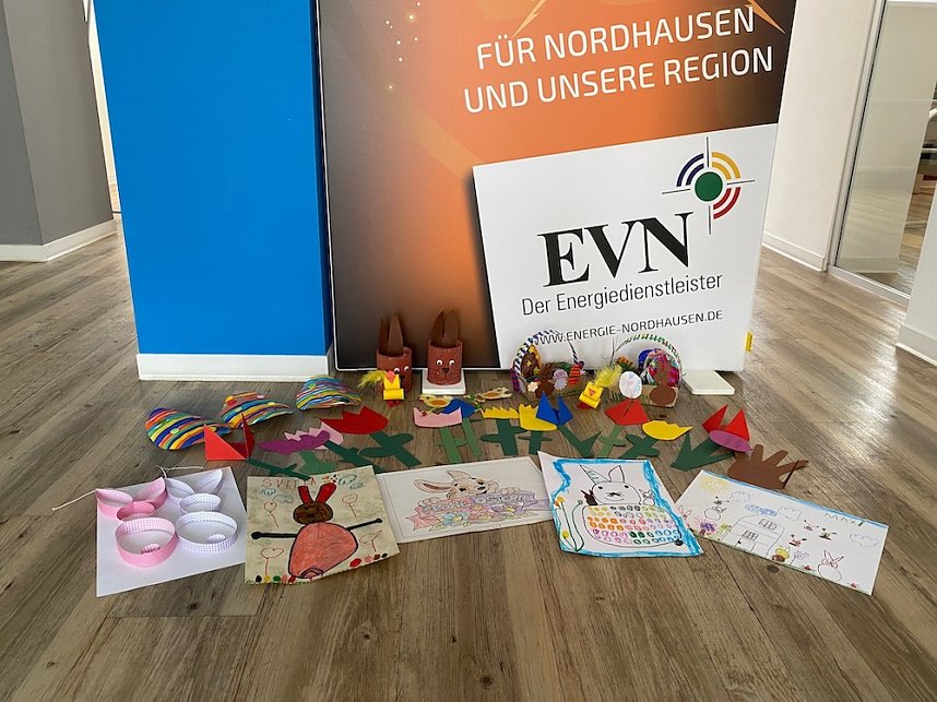 Bastelarbeiten Nordh&auml;user Kindergartenkinder