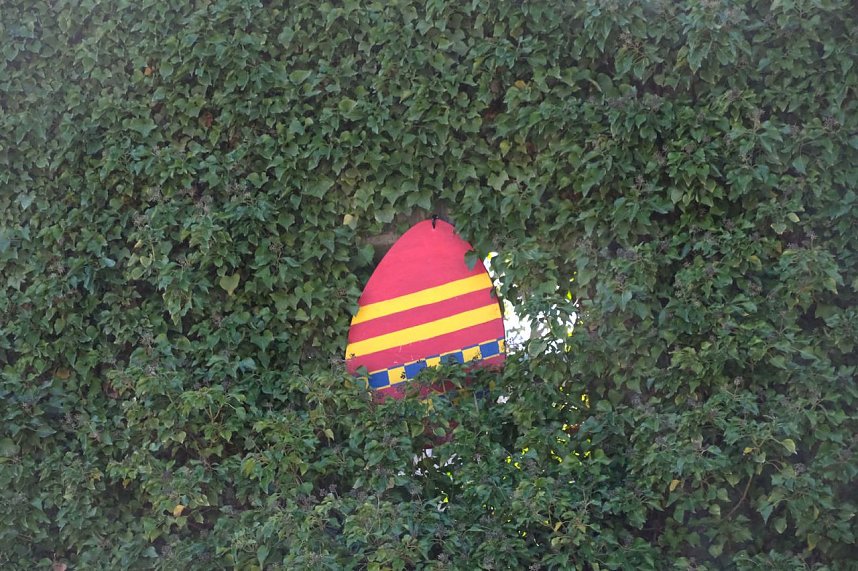 Peter Blei auf Osterspaziergang