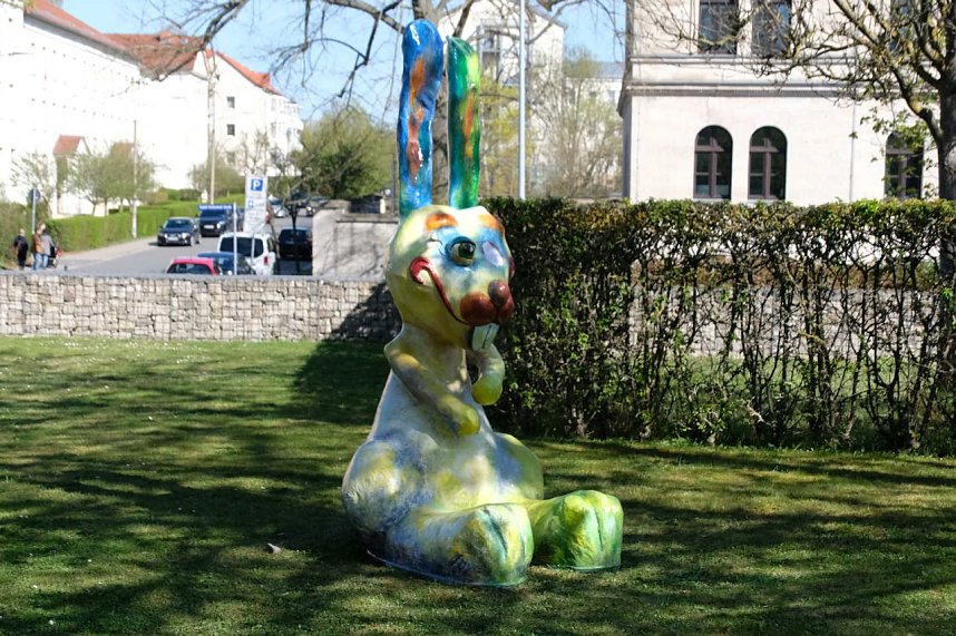Peter Blei auf Osterspaziergang