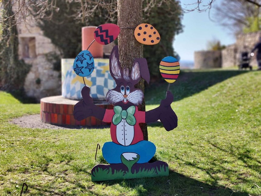 Peter Blei auf Osterspaziergang