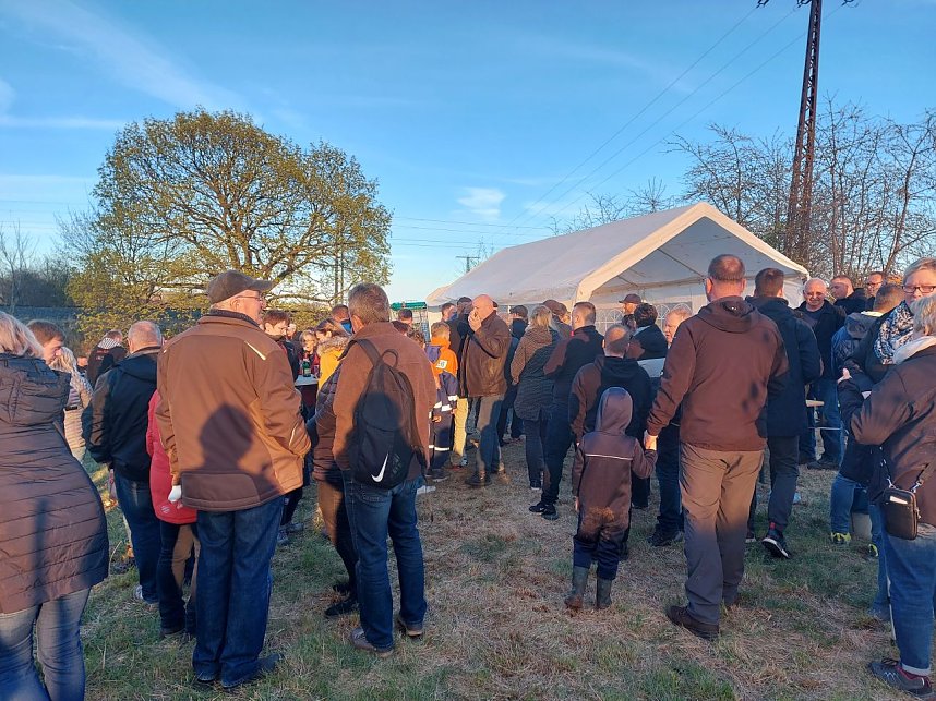 Osterfeuer Gro&szlig;werther